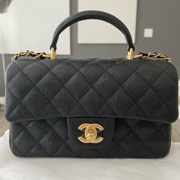 CHANEL TOP HANDLE MINI - Picture 8 of 9